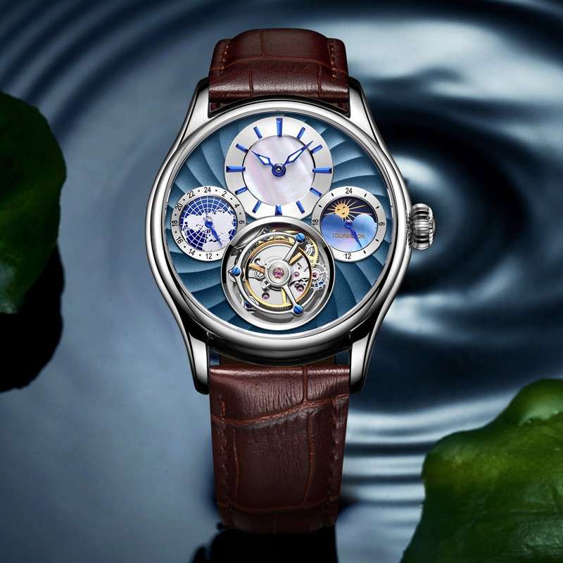 Hollow Automatic Men's Business Mechanical Watch