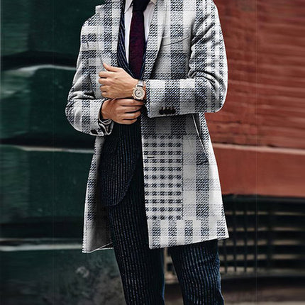 Stylish Man Trench