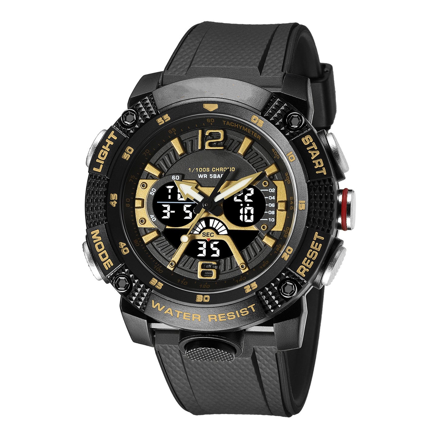 Men's Outdoor Sports Waterproof Electronic Watch