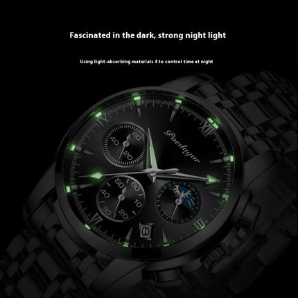 Men's Multifunctional Quartz Watch