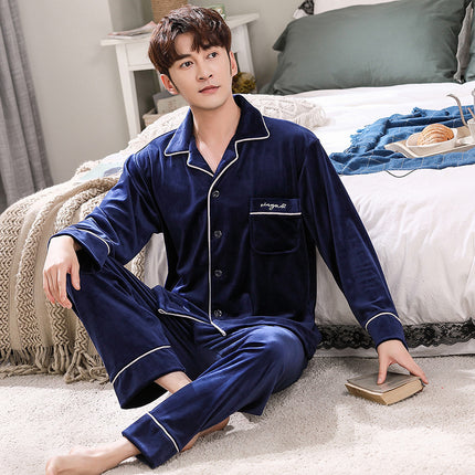 Double-sided velvet couple Loungewear