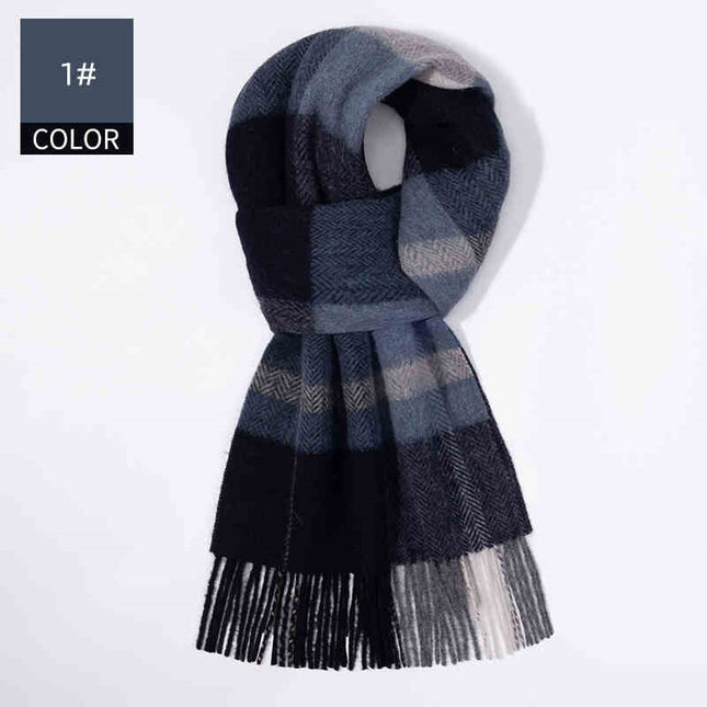 Winter New Men's Cashmere Scarve