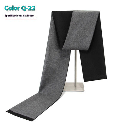 New Men's Winter Warm Cashmere-like Business Scarve