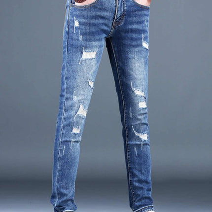 Men's Stretch Casual Slim-fit Jeans