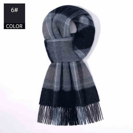 Winter New Men's Cashmere Scarve