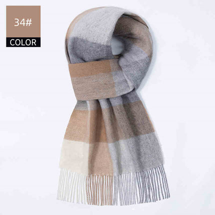 Winter New Men's Cashmere Scarve