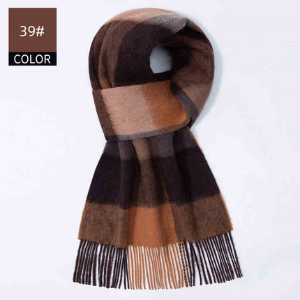 Winter New Men's Cashmere Scarve