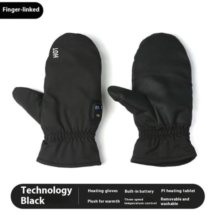 Thick Windproof Electric Heating Gloves