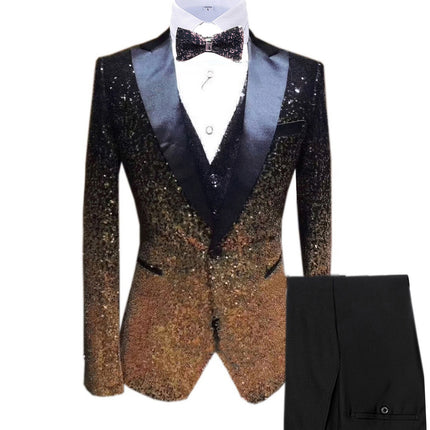 Three-piece Stage Suit For Men