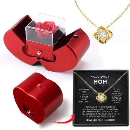 Christmas Gift Necklace Box