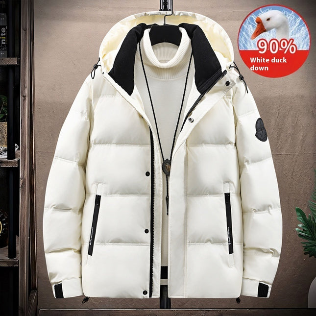 Hooded Thickened Warm Down Jacket