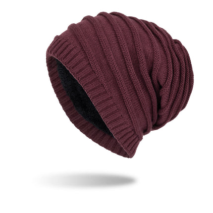 Men's Plush Sweater Hat