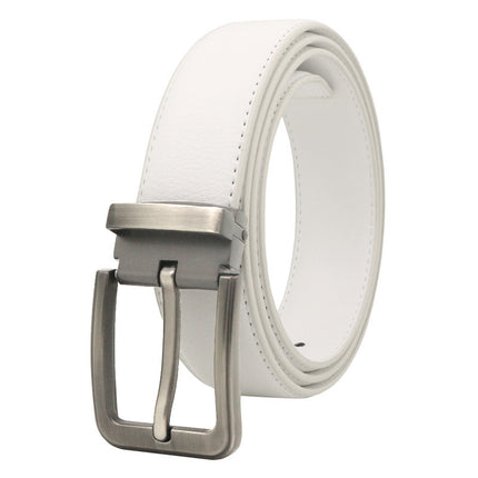 Men's Casual Pin Buckle Leather Belt