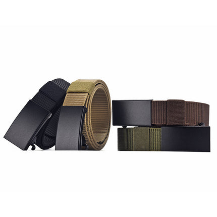 Tactical Nylon Woven Men's Canvas Belt