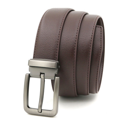 Men's Casual Pin Buckle Leather Belt