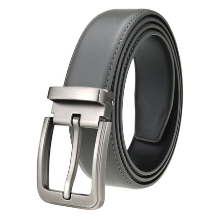 Men's Casual Pin Buckle Leather Belt