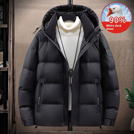 Hooded Thickened Warm Down Jacket