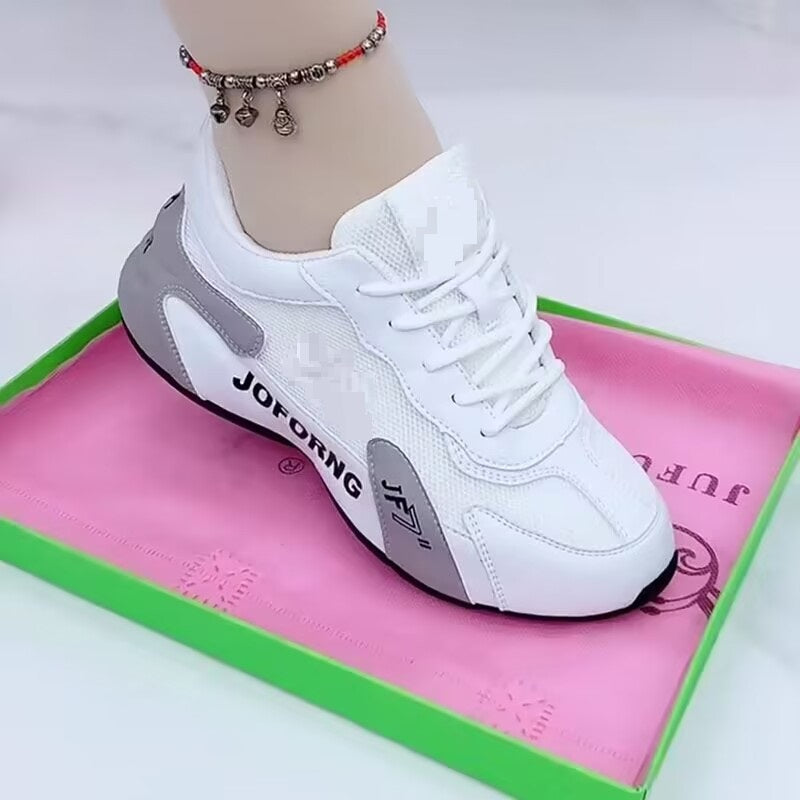 Soft Bottom Double Net Breathable Clunky Sneakers