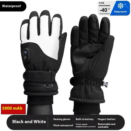 Thick Windproof Electric Heating Gloves