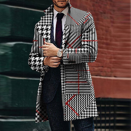 Stylish Man Trench