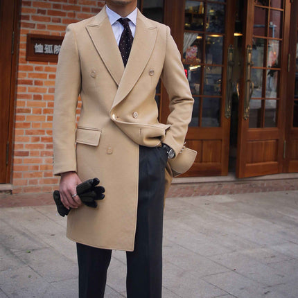 Wool Slim Man Trench