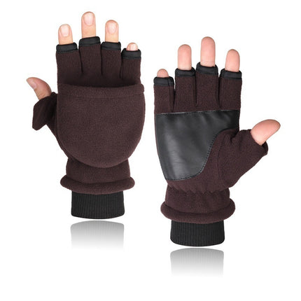 Flip Touch Screen Half Finger Gloves