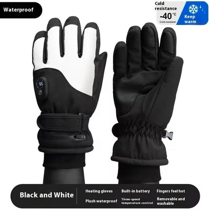 Thick Windproof Electric Heating Gloves