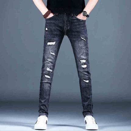 Men's Stretch Casual Slim-fit Jeans