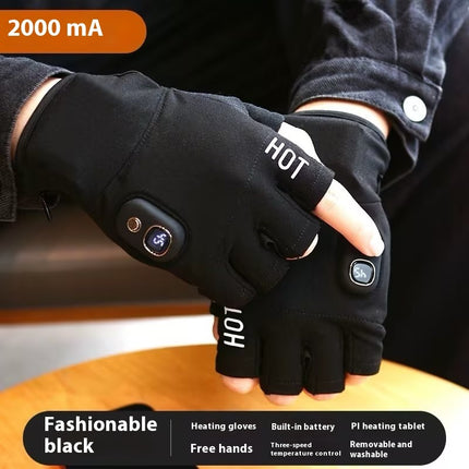 Thick Windproof Electric Heating Gloves