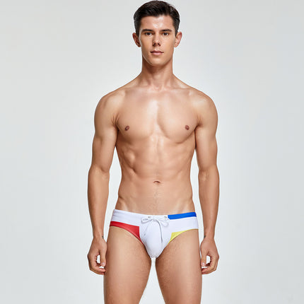 Seaside Swimming Trunks Men Briefs