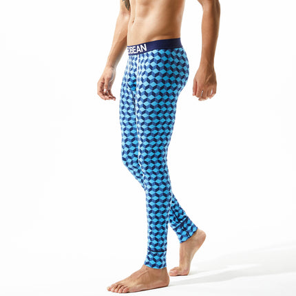 Men's Long Johns Elastic Breathable Cotton