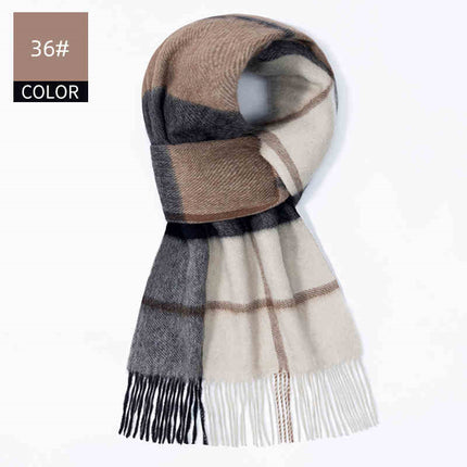 Winter New Men's Cashmere Scarve