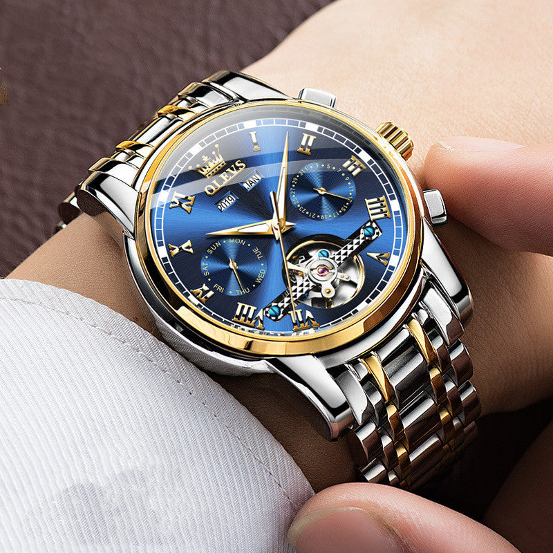 New Waterproof Luminous Mechanical Men's Watch