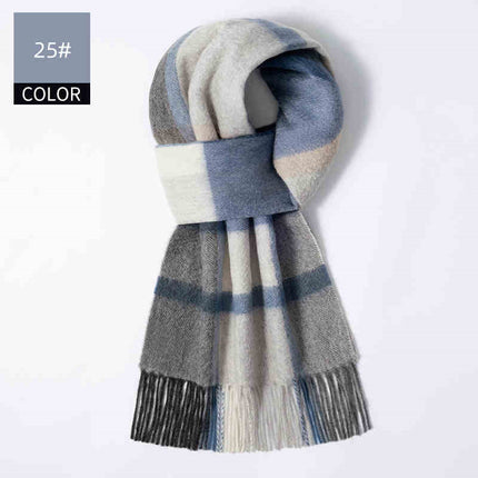 Winter New Men's Cashmere Scarve