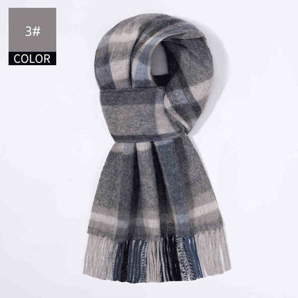 Winter New Men's Cashmere Scarve