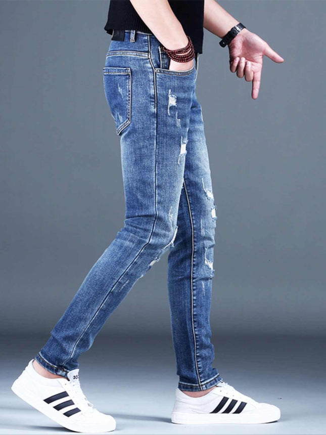 Men's Stretch Casual Slim-fit Jeans