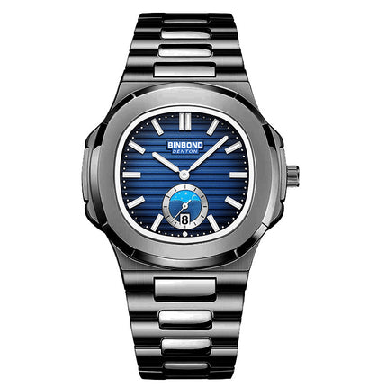 Men Steel Belt Quartz Watch