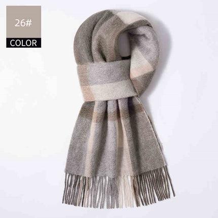 Winter New Men's Cashmere Scarve