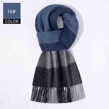 Winter New Men's Cashmere Scarve