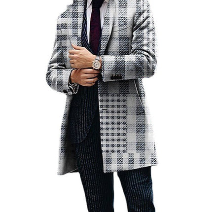 Stylish Man Trench