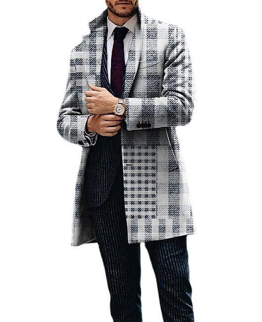 Stylish Man Trench