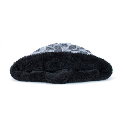 Wool and Plus Velvet Warm Hat