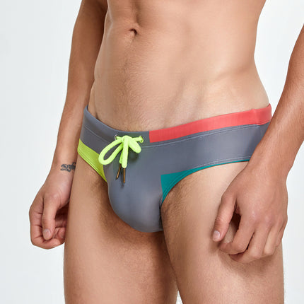 Seaside Swimming Trunks Men Briefs