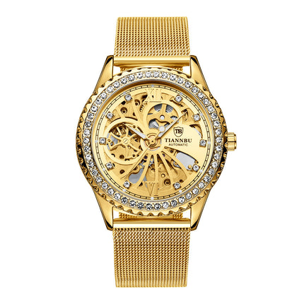 Diamond Automatic Mechanical Watch