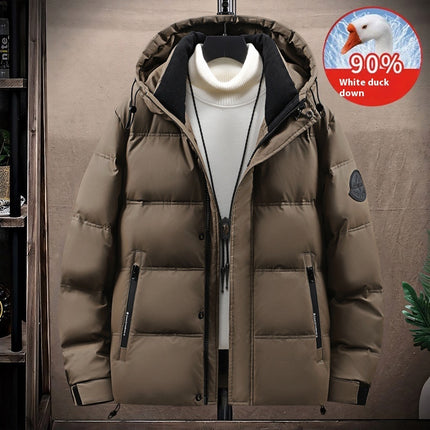 Hooded Thickened Warm Down Jacket