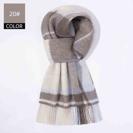 Winter New Men's Cashmere Scarve