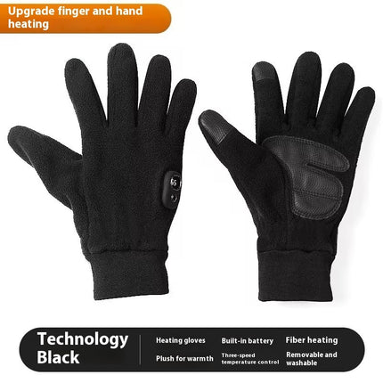 Thick Windproof Electric Heating Gloves