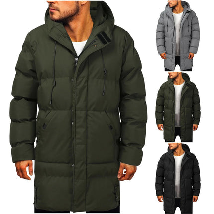 Casual Warm Hooded Long Snow Wear Down Jacket