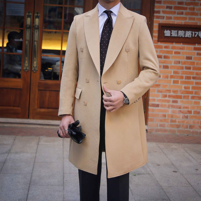 Wool Slim Man Trench