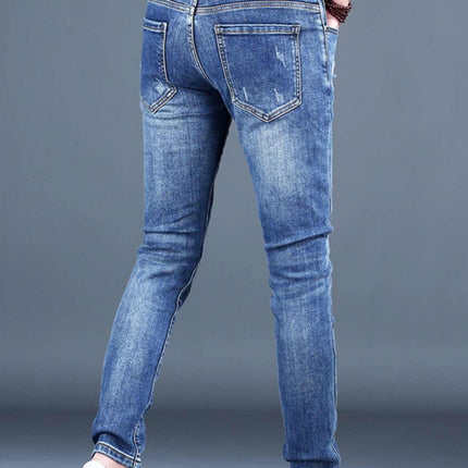 Men's Stretch Casual Slim-fit Jeans